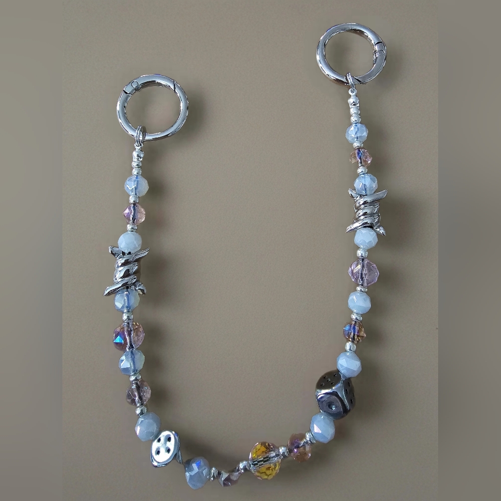 Bohemian Trinkets Love Is A Gamble Bag Charm